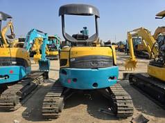 2024 Kubota U35 mini excavator rear view