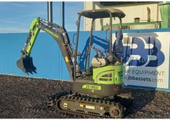 2025 Zoomlion ZE18GU mini excavator, side view