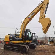 2024 Caterpillar 320D crawler excavator, side view