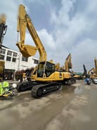 2024 Komatsu PC220-7 crawler excavator, side view