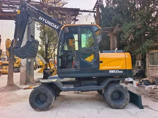 2024 Hyundai HW 60 Excavator pe roți