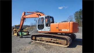Paletli Ekskavatör Gamle Hitachi EX / ZX Købes !