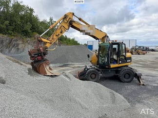 2005 Caterpillar M313C Wheel Excavator