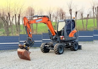 2017 Doosan DX57W Wheel Excavator 2017 Doosan DX57W Wheel Excavator