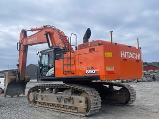 2018 Hitachi ZX690-6 Escavatore Cingolato