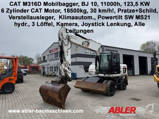 2010 Caterpillar M316D Koparka Kołowa