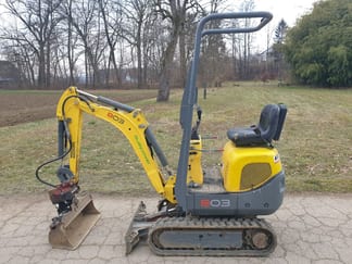2017 Wacker Neuson 103 Міні-екскаватор
