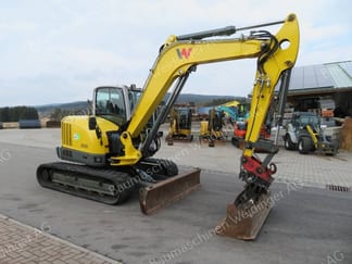 Mini-pelle Wacker Neuson EZ80 de 2017