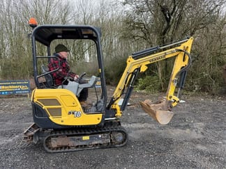 2019 Yanmar SV18 Minigraafmachine