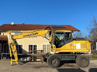 Koparka kołowa Komatsu PW1607E z 2007 r.