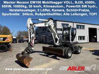 2020 Wacker Neuson EW100 Koparko-ładowarka kołowa