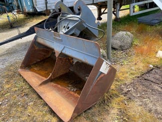 Excavator Hydraulic Tilting Grading Bucket (2 Meter) With Volvo S60 Mount. Excavator Hydraulic Tilting Grading Bucket (2 Meter) With Volvo S60 Mount.