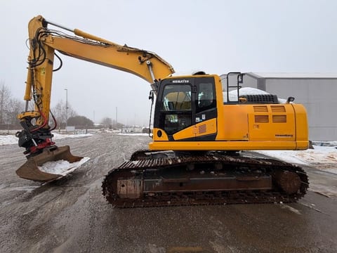 2023 Komatsu PC290LC-11 crawler excavator, side view