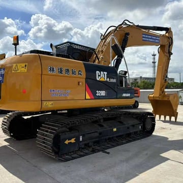 2024 Caterpillar 320D2 koparka gąsienicowa, widok z tyłu pod kątem 2024 Caterpillar 320D2 koparka gąsienicowa, widok z tyłu pod kątem