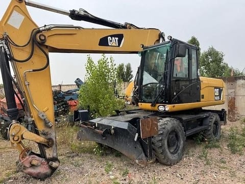2012 Caterpillar M322D wheel excavator side view 2012 Caterpillar M322D wheel excavator side view