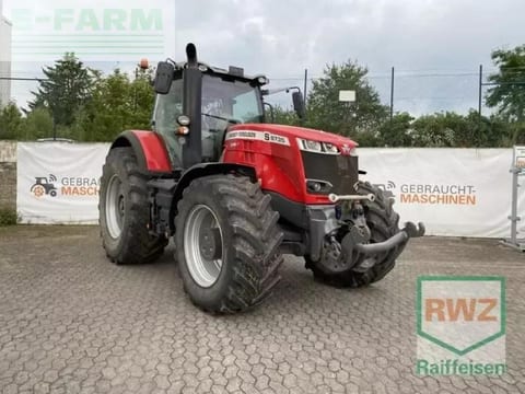 2018 Massey Ferguson 8735 S tractor, front three-quarter view 2018 Massey Ferguson 8735 S tractor, front three-quarter view