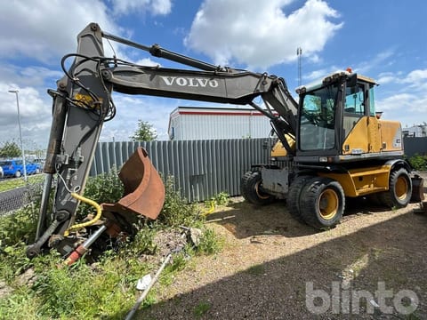 2002 Volvo EW160 Wheel Excavator 2002 Volvo EW160 Wheel Excavator