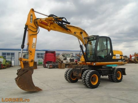 2010 JCB JS145W Wheel Excavator 2010 JCB JS145W Wheel Excavator