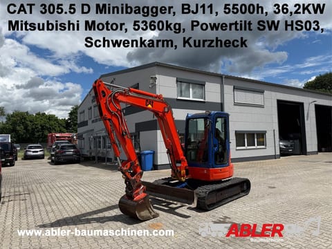 2011 Caterpillar 305.5 Mini Excavator 2011 Caterpillar 305.5 Mini Excavator