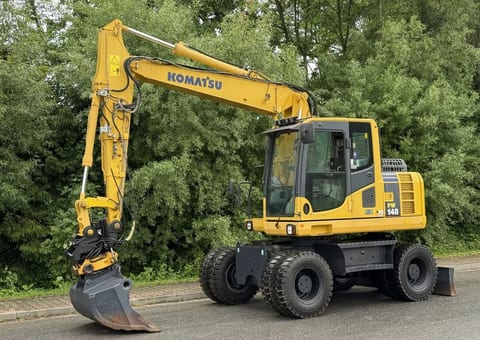 2011 Komatsu PW148 Wheel Excavator 2011 Komatsu PW148 Wheel Excavator