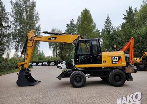 2012 Caterpillar M313D Wheel Excavator