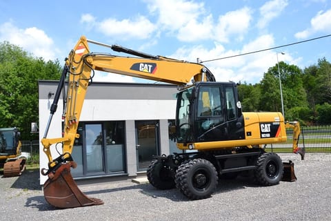 2013 Caterpillar M 316 D BEZ Wheel Excavator