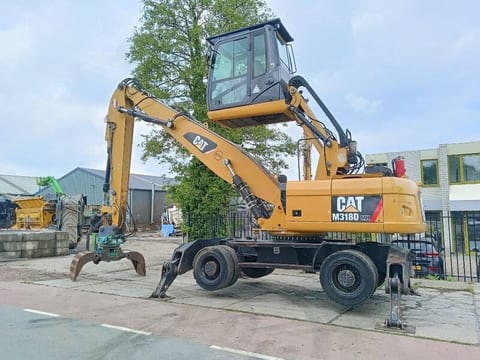 2014 Caterpillar M 318 MH Material Handler 2014 Caterpillar M 318 MH Material Handler