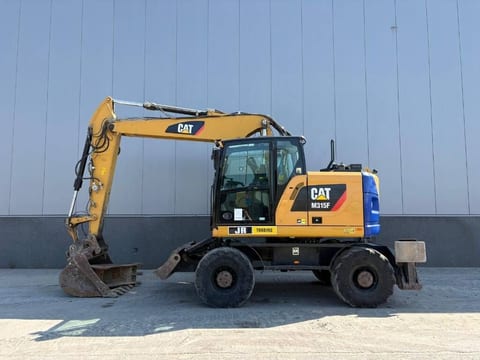 2017 Caterpillar M315F Wheel Excavator