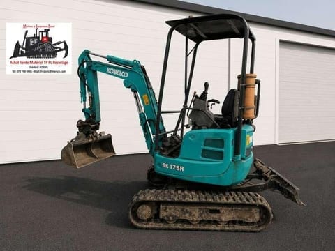 2017 Kobelco SK17SR-5 Mini Excavator