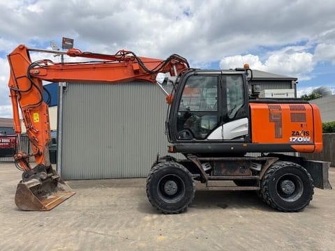 2018 Hitachi ZX170W-6 Wheel Excavator