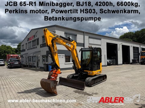 2018 JCB 65R-1 Mini Excavator 2018 JCB 65R-1 Mini Excavator