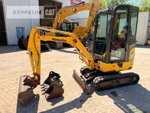 2018 Komatsu PC16R Mini Excavator