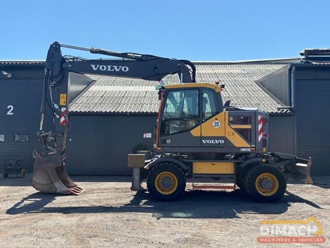 2018 Volvo EWR170E Wheel Excavator