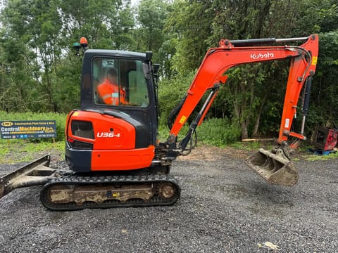 2019 Kubota U36-4 Mini Excavator 2019 Kubota U36-4 Mini Excavator