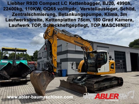 2020 Liebherr R 920 Crawler Excavator 2020 Liebherr R 920 Crawler Excavator