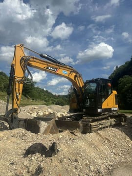 2022 Sany SY155U Crawler Excavator