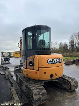 2014 CASE CX50B excavator, rear three-quarter view 2014 CASE CX50B excavator, rear three-quarter view