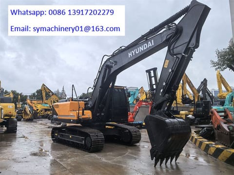 2023 Hyundai R220LC-9S crawler excavator, side view