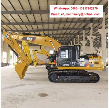 2024 Caterpillar 320D2 rupsgraafmachine, zijaanzicht