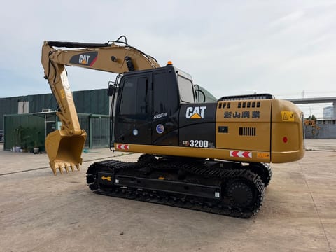 2020 Caterpillar 320D2L гусеничний екскаватор, вигляд збоку
