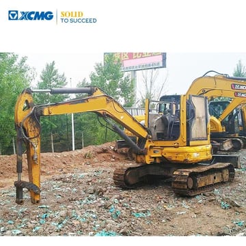 2020 XCMG XE35U crawler excavator, side view