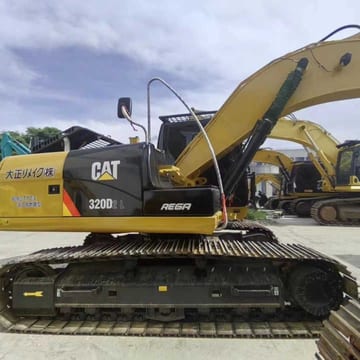 2016 Caterpillar 320D2 L excavatrice sur chenilles, vue latérale