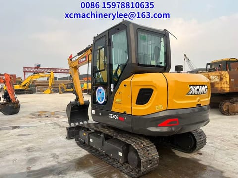 2026 XCMG XE60GPRO crawler excavator, rear three-quarter view 2026 XCMG XE60GPRO crawler excavator, rear three-quarter view