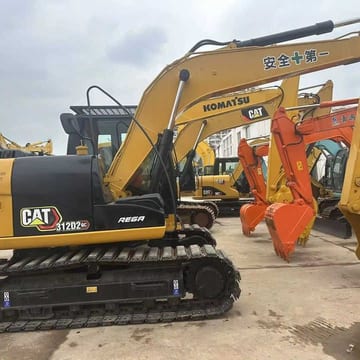 2013 Caterpillar 312D2 crawler excavator side view