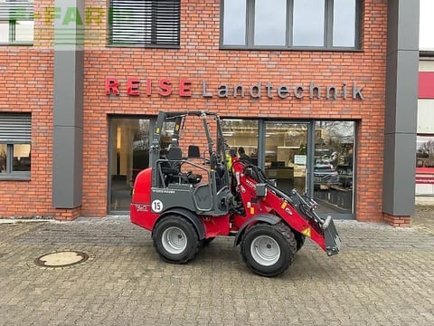 2021 Weidemann 1160E wheel loader, side view 2021 Weidemann 1160E wheel loader, side view