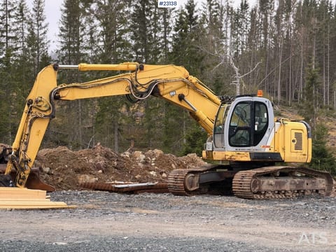 2006 New Holland E235SR crawler excavator side view
