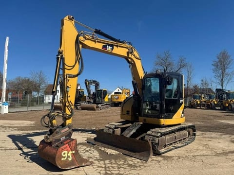 2008 Caterpillar 308C mini excavator, side profile view