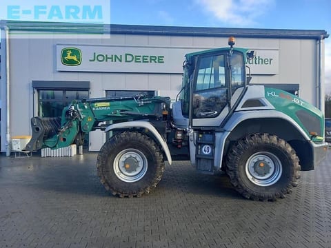 2022 Kramer KL55.8T wheel loader, side view 2022 Kramer KL55.8T wheel loader, side view