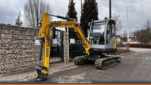 2018 Wacker Neuson 3503 VDS mini excavator, side view