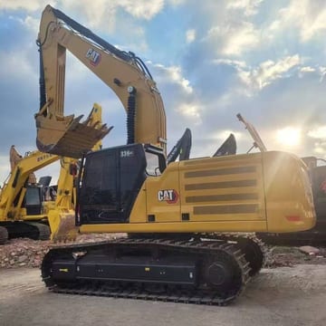 2024 Caterpillar 336GC crawler excavator side view 2024 Caterpillar 336GC crawler excavator side view